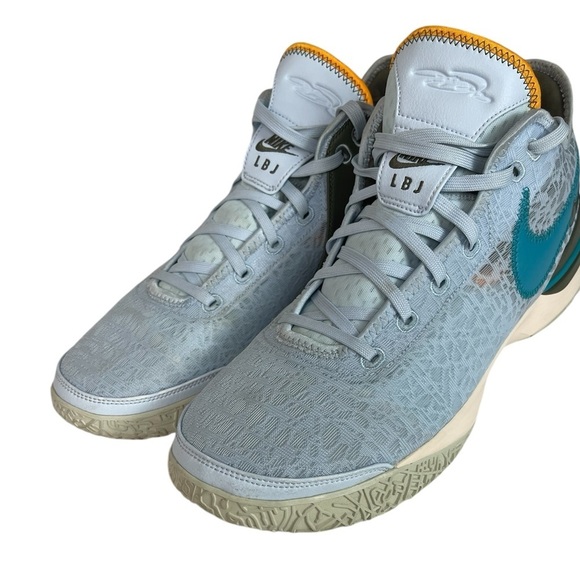 B3 Mens Nike Zoom LeBron NXXT Gen Low Blue Tint Basketball Shoes 14 main image 5